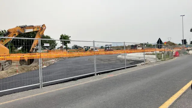 rotatoria via Tosi, Antica Emilia e Tolemaide