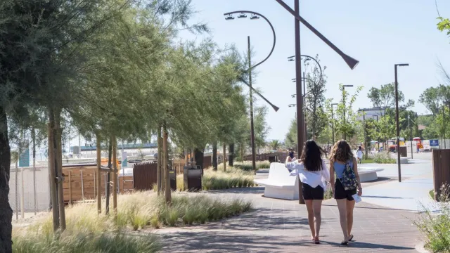 Nuovo Parco del Mare a Bellariva, da Piazzale Gondar a Via Siracusa