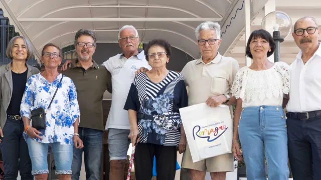 turisti fedeli all'hotel christian