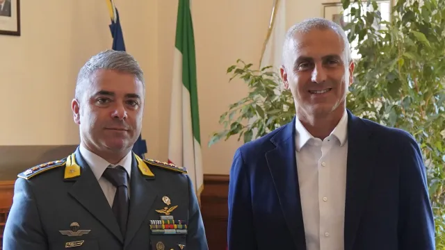sindaco jamil sadegholvaad e colonnello gdf emiliano rampini