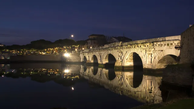 parco xxv aprile e ponte di tiberio