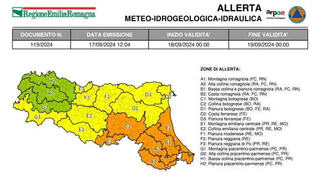 allerta 119/2024