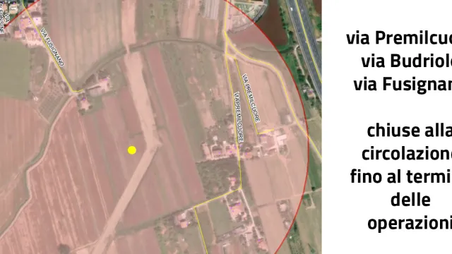 evacuazione bomba a santa giustina