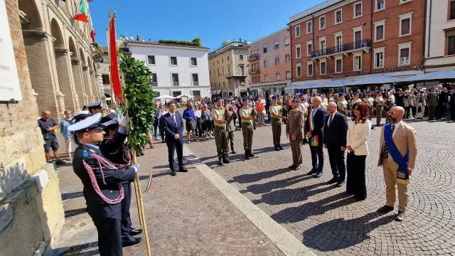 celebrazione 80esimo liberazione rimini