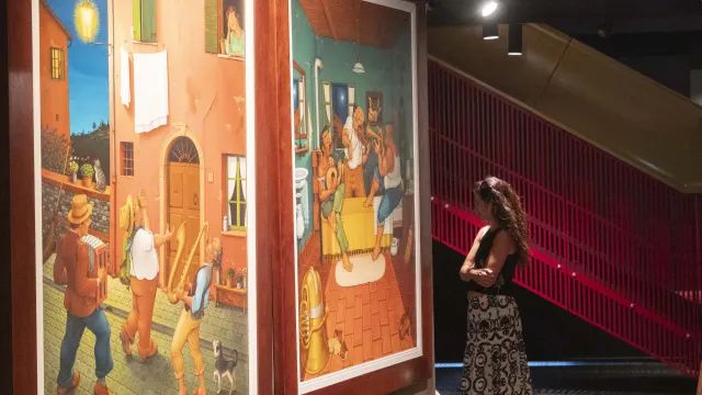 “Dipingere in dialetto”: un ciclo di tre incontri per esplorare la poetica di Pino Boschetti