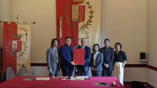 Delegazione imprenditoriale della città cinese di Foshan