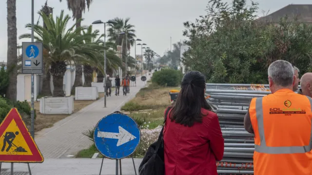 inizio lavori parco del mare tratto 7
