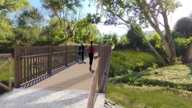 Nuovo attraversamento sul torrente Ausa per collegare via Barattona e via Montescudo