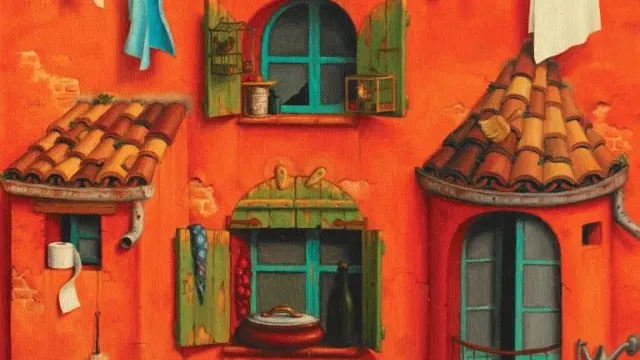 Sala degli Arazzi con Davide Pioggia e Fabio Bruschi