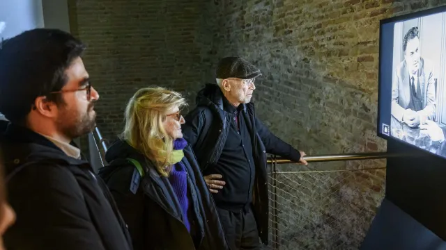 Gabriele Salvatores in visita al Fellini Museum