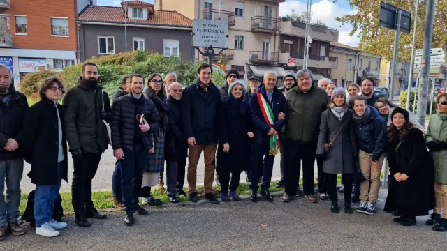 intitolazione rotatoria enzo tortora