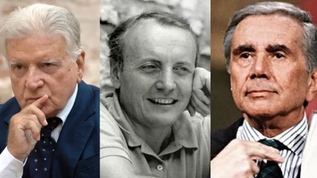 Sergio Zavoli, Alberto Melucci e Enzo Tortora