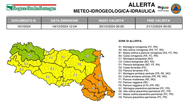 allerta n. 167/2024