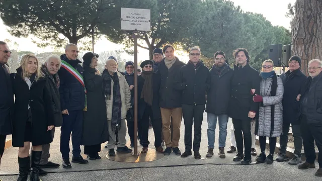 intitolata piazza a Sergio Zavoli