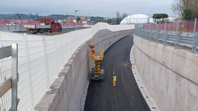 sottopasso carrabile via euterpe e della repubblica