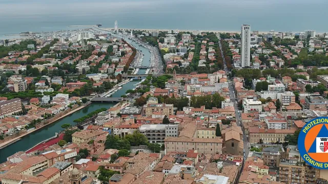 rimini vista dall'alto