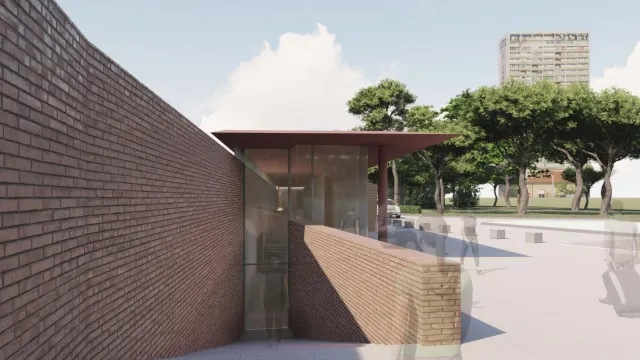 Rendering lavori stazione centrale