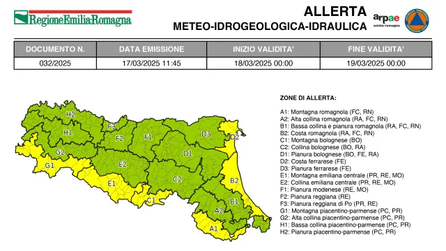 allerta 32/2025