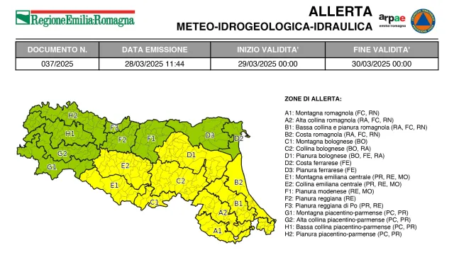 allerta 37/2025