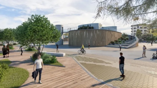 rendering piazzale toscanini