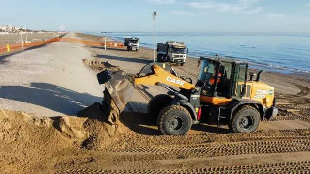 livellamento spiagge