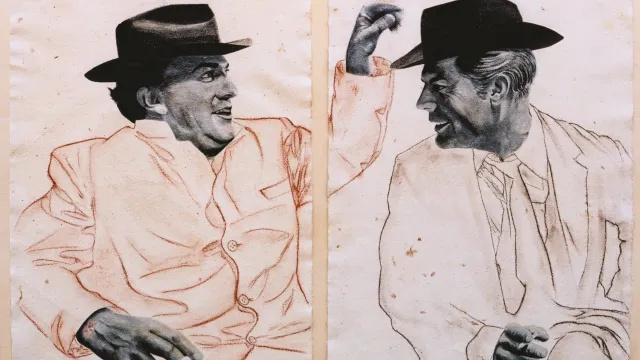 Fellini, Pasolini, De Sica &… nella matita di David Parent