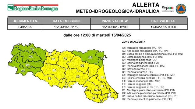 allerta 41-1/2025